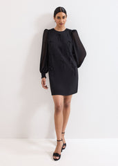 Jamie Bow Dress - Black