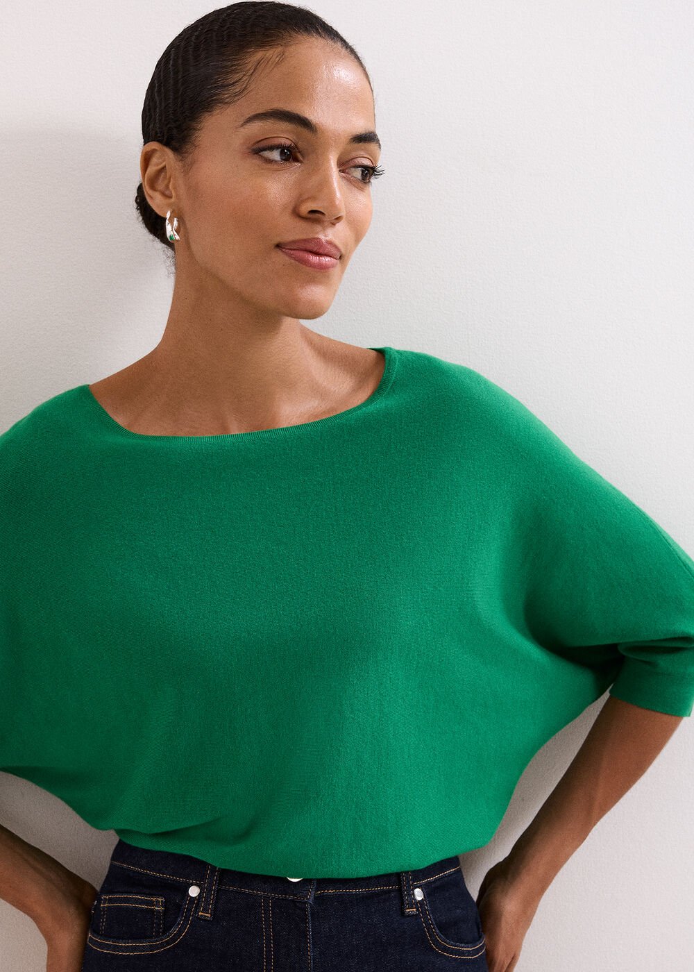 Cristine Knit Jumper - Green