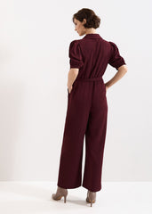 Candice Jumpsuit - Burgundy