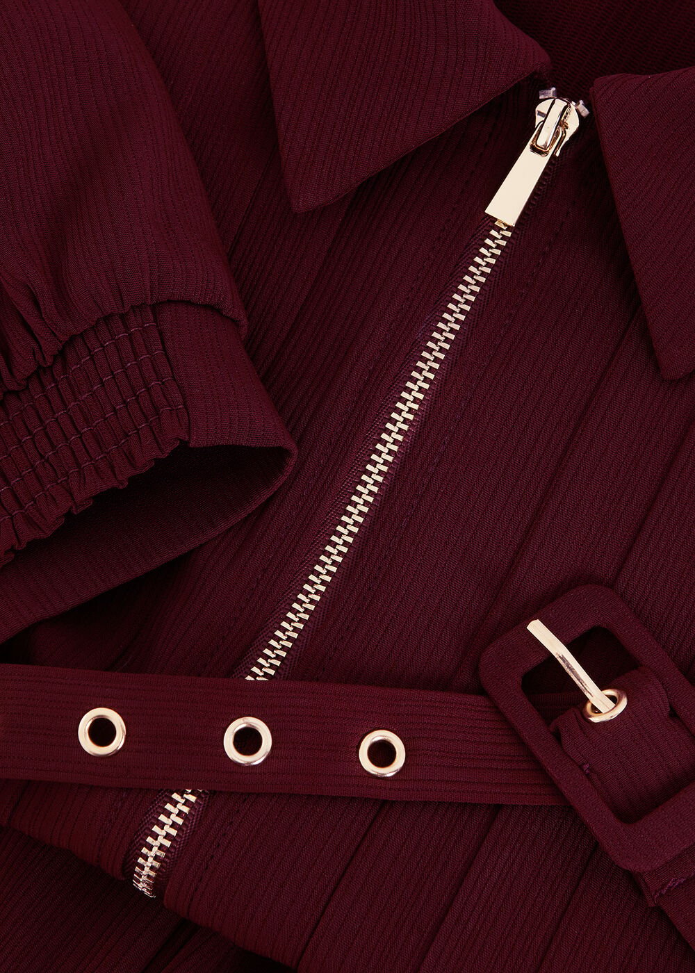 Petite Candice Jumpsuit - Burgundy