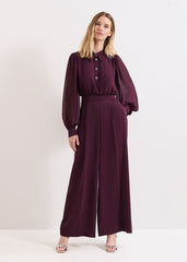 Emily Jumpsuit - Burgundy