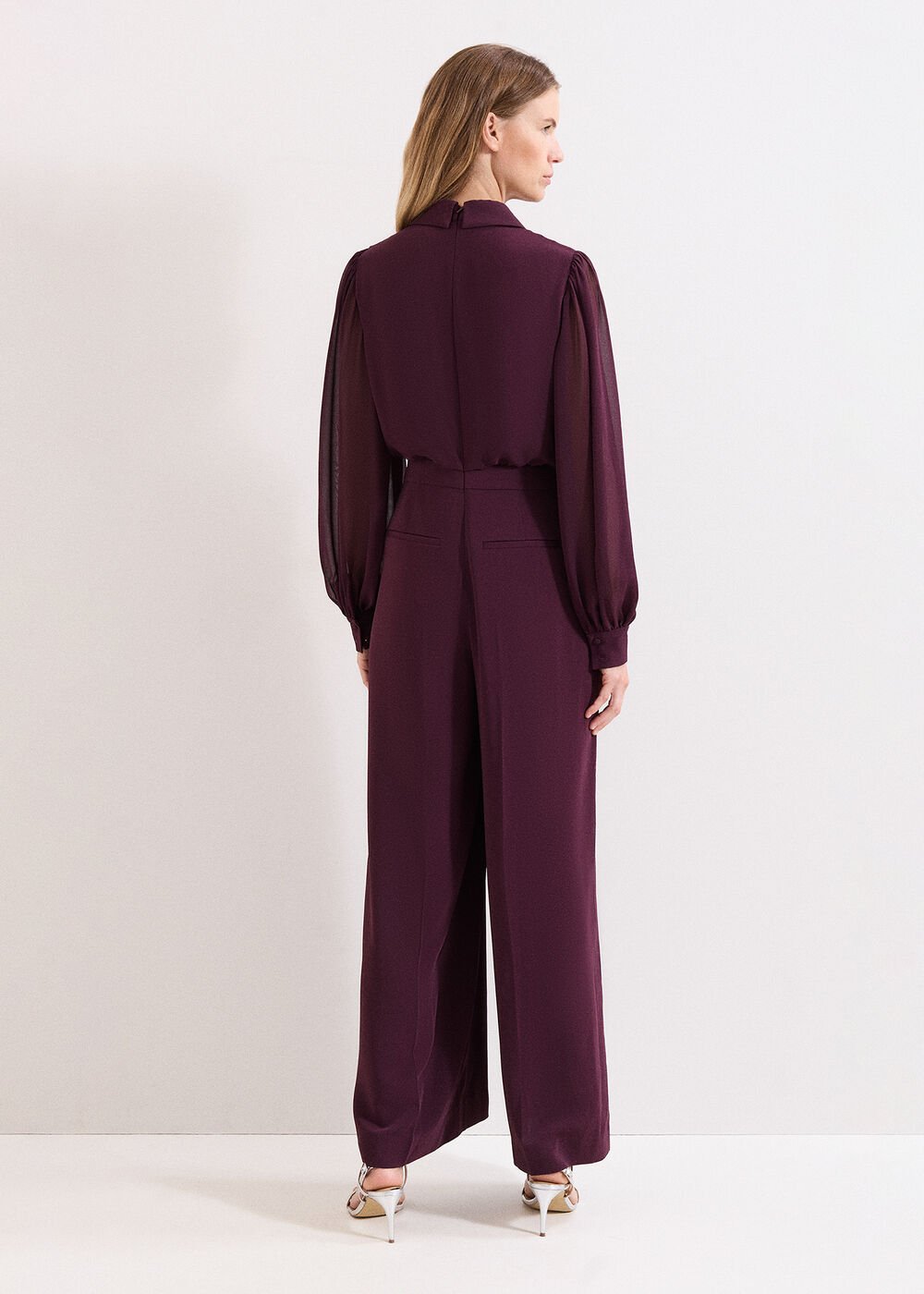 Emily Jumpsuit - Burgundy