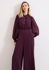 Emily Jumpsuit - Burgundy