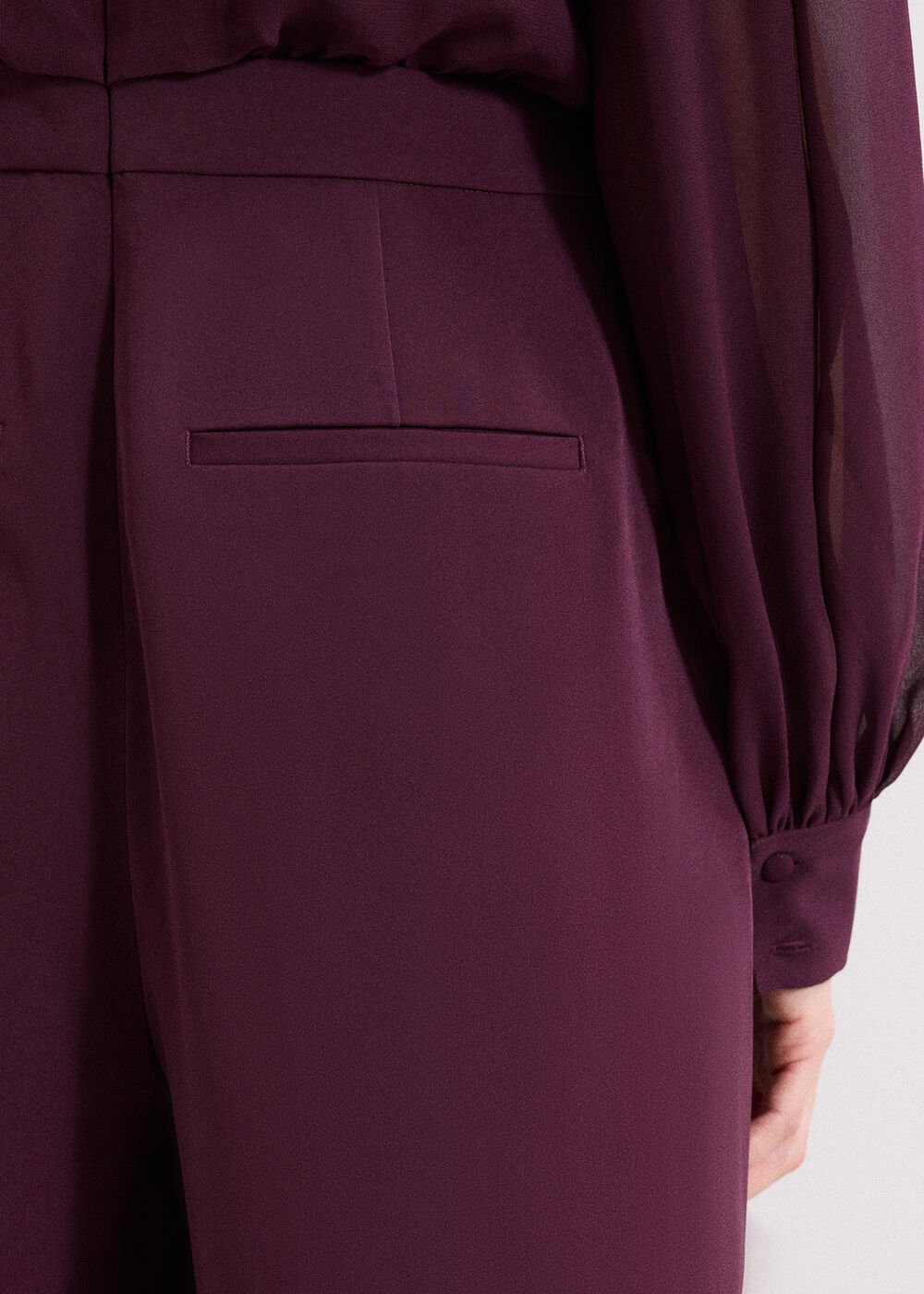 Emily Jumpsuit - Burgundy