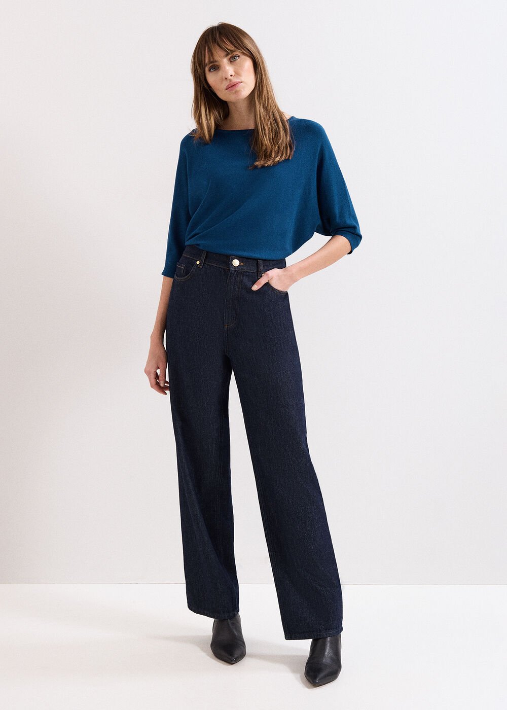 Cristine Knit Jumper - Blue