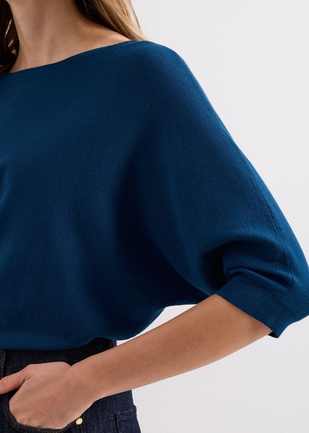 Cristine Knit Jumper - Blue