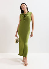 Hallie Midi Dress - Green