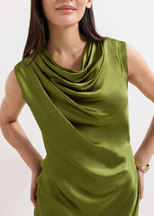 Hallie Midi Dress - Green