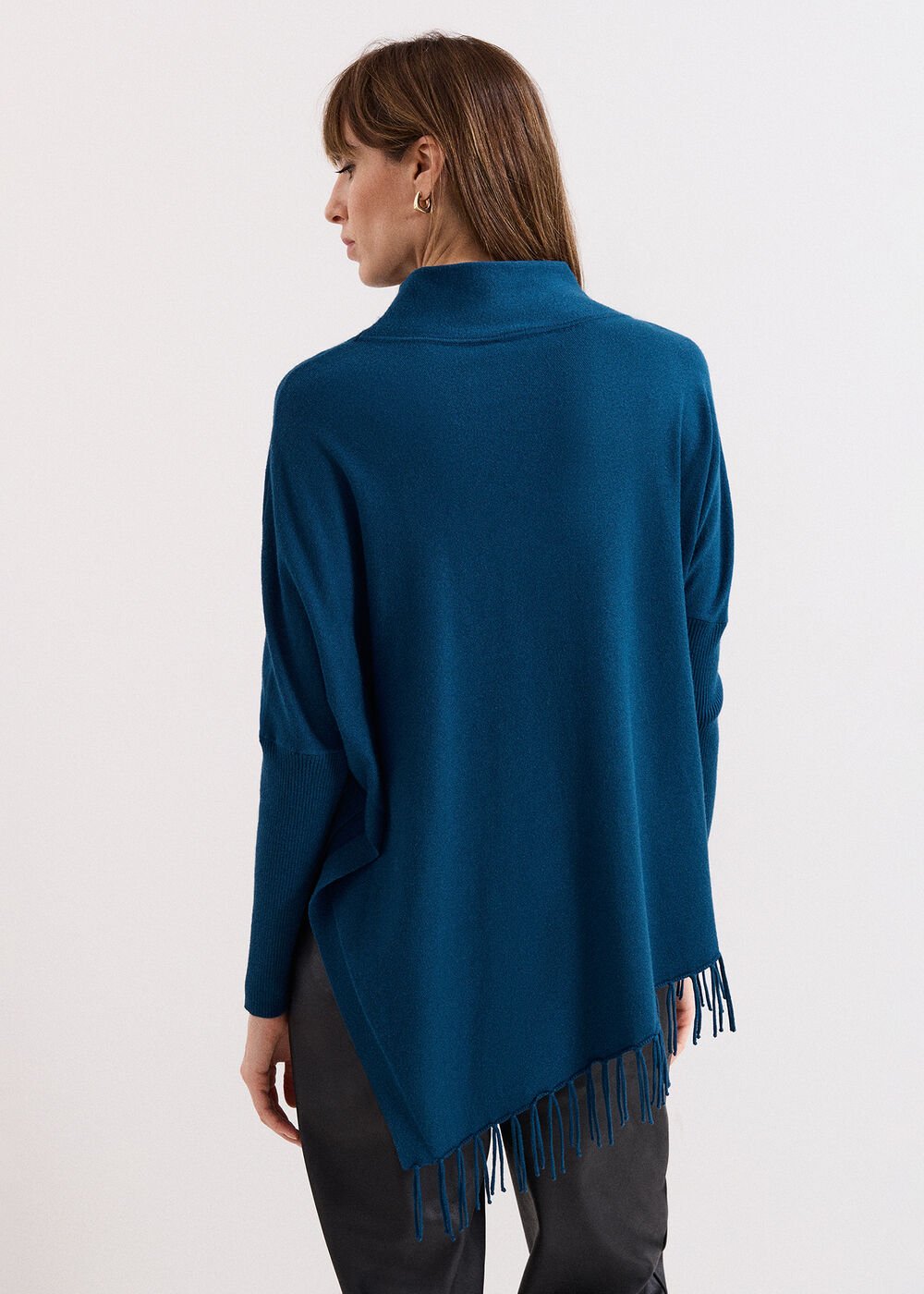 Athena Tassel Knit - Blue