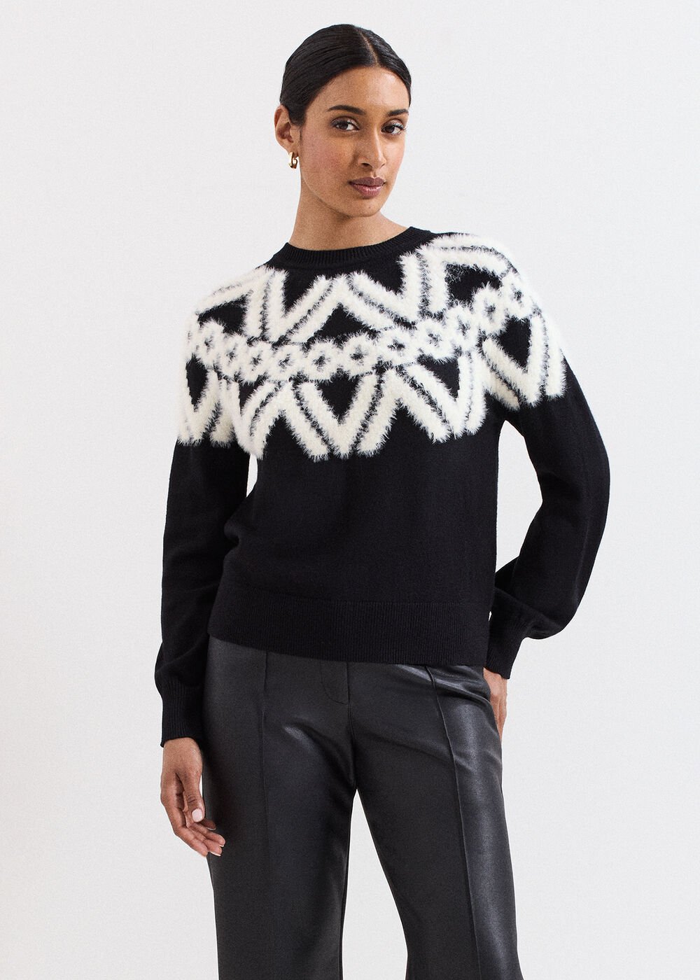 Karla Jumper - Black/Ivory
