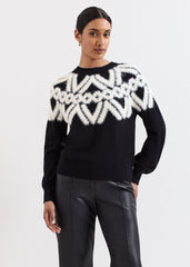 Karla Jumper - Black/Ivory