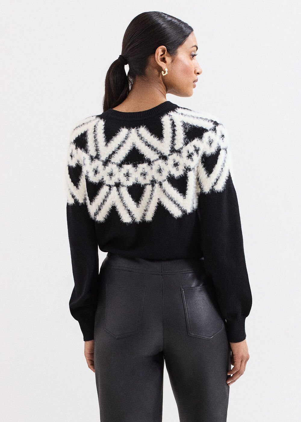 Karla Jumper - Black/Ivory