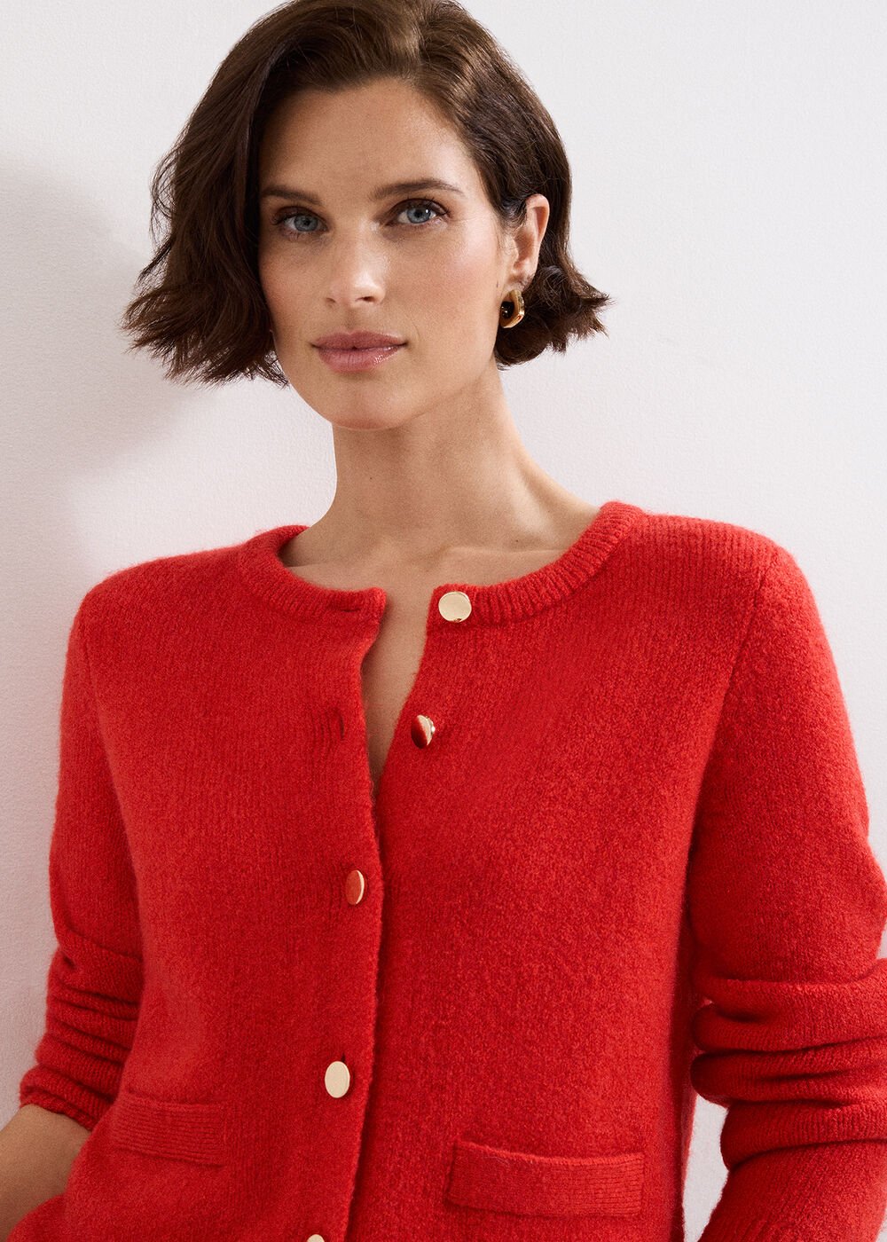 Jade Cardigan - Red
