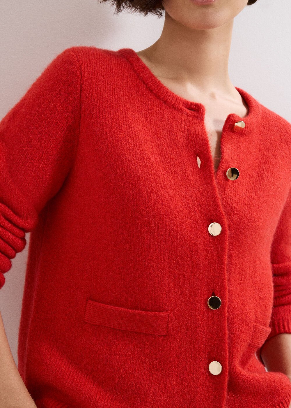 Jade Cardigan - Red