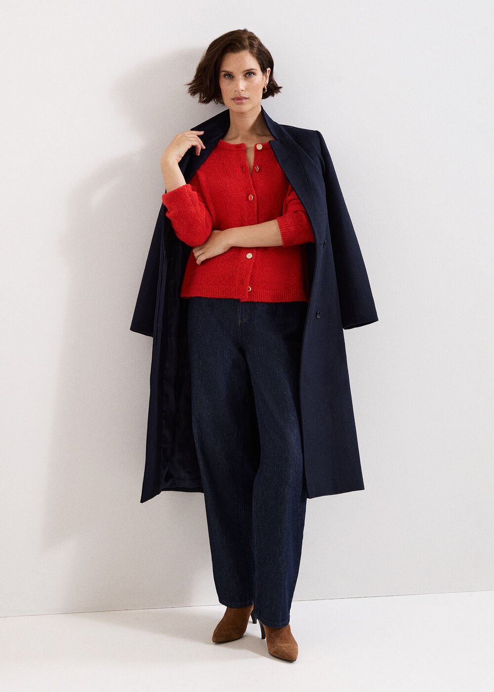 Jade Cardigan - Red