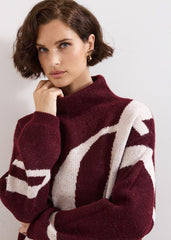 Stephanie Jumper - Burgundy