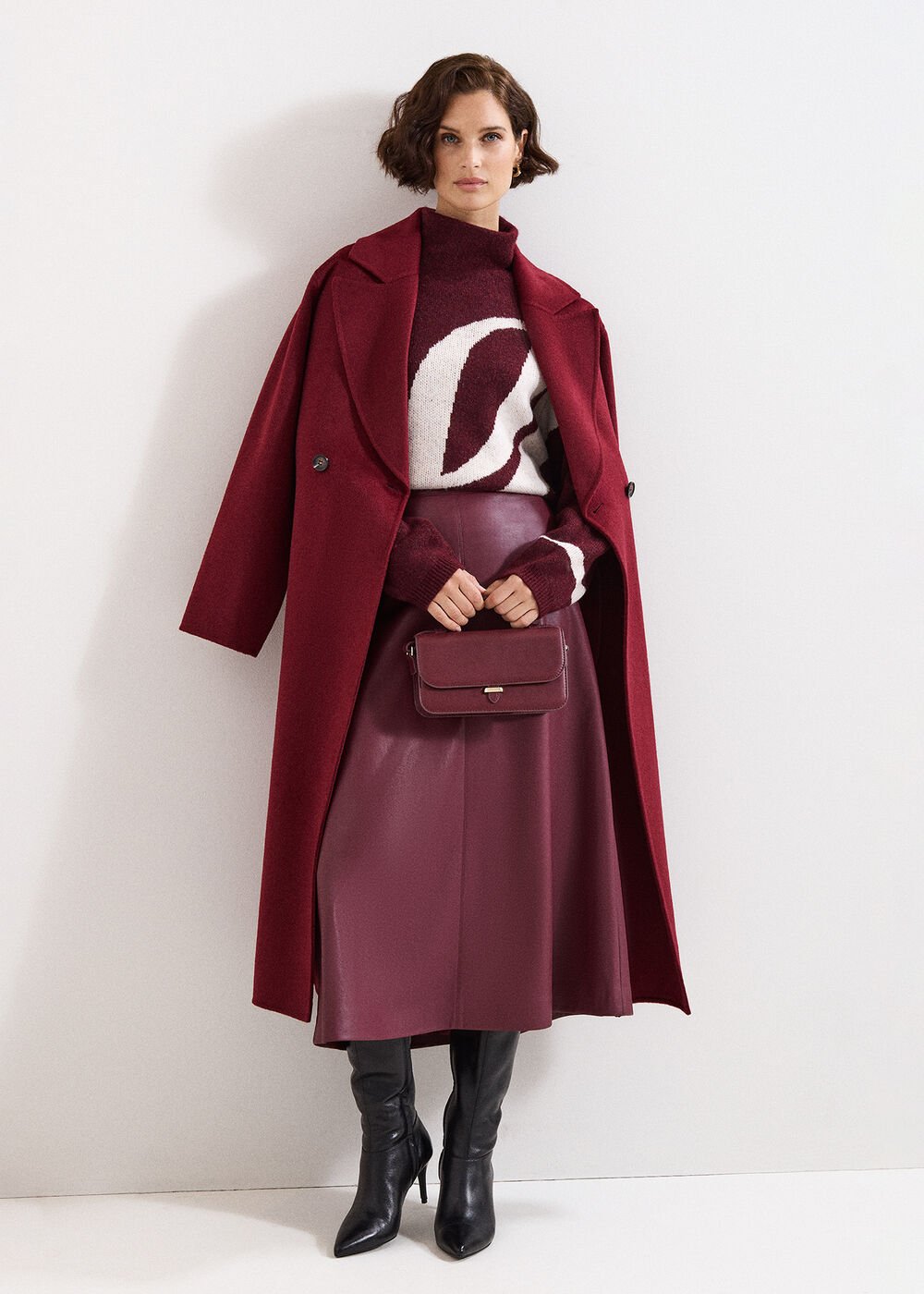 Stephanie Jumper - Burgundy