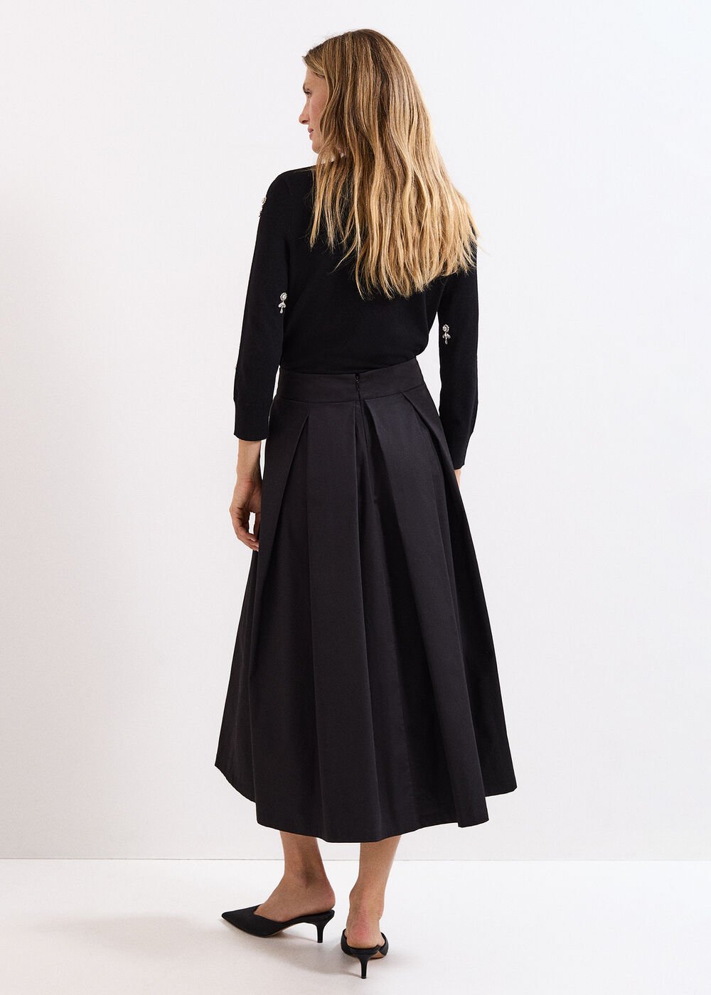 Petite Trinity Skirt - Black