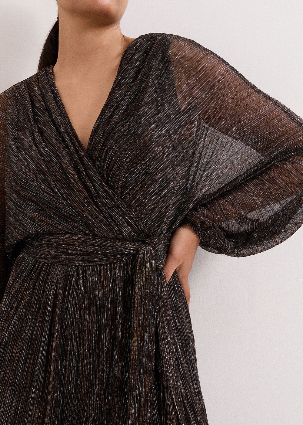 Petite Rachel Jumpsuit - Gold