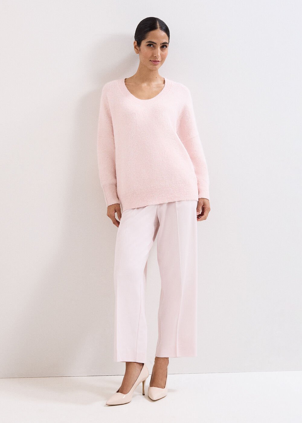 Leah Cosy Jumper - Pink