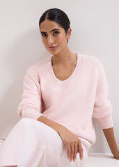 Leah Cosy Jumper - Pink