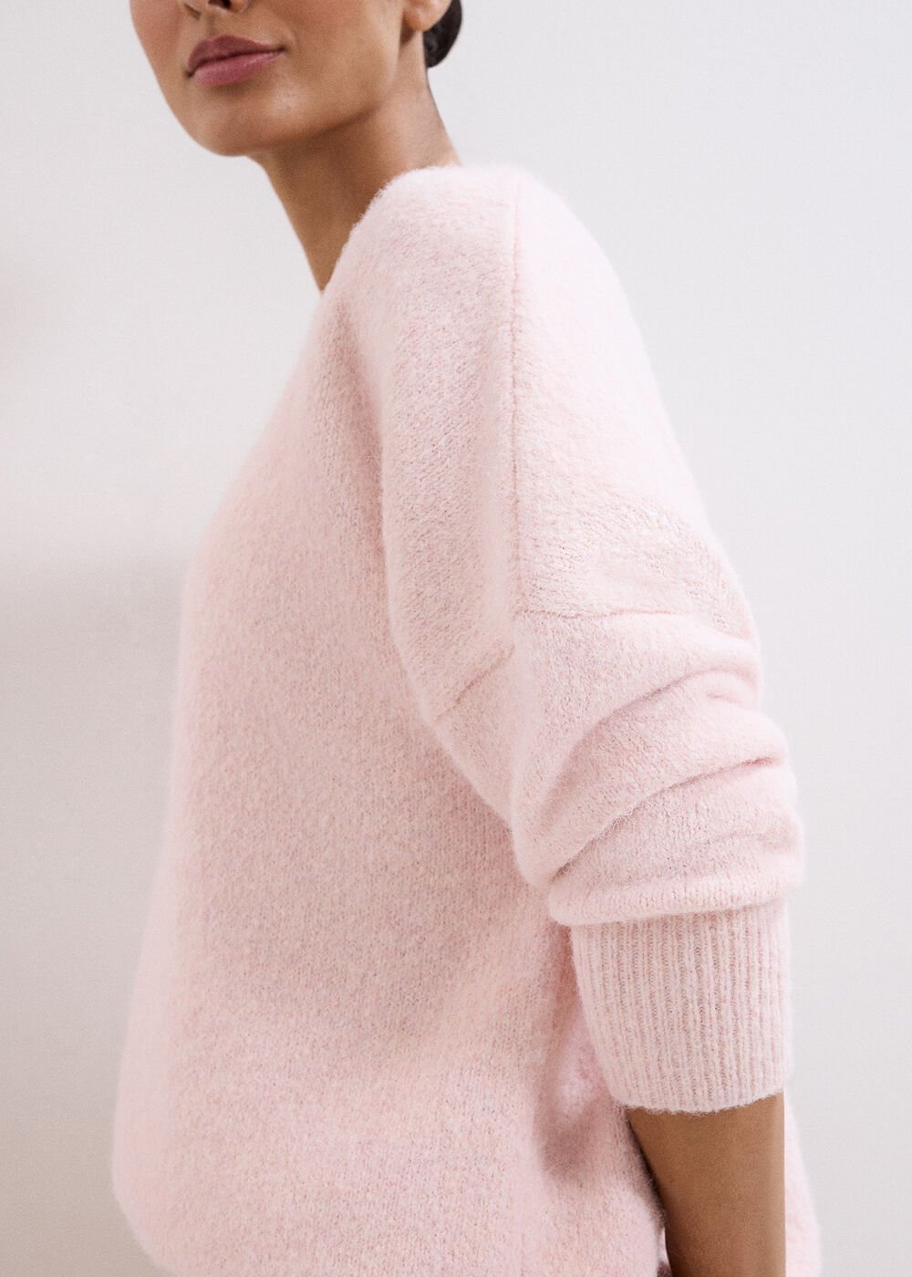 Leah Cosy Jumper - Pink