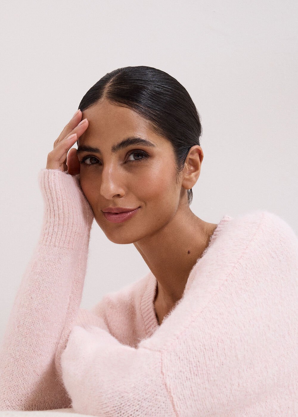 Leah Cosy Jumper - Pink