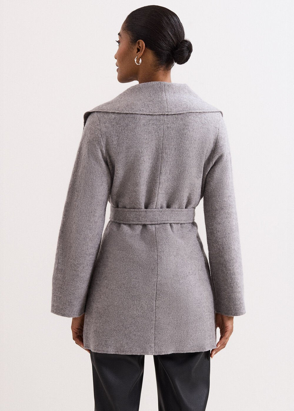 Lisa Tassel Coat - Grey
