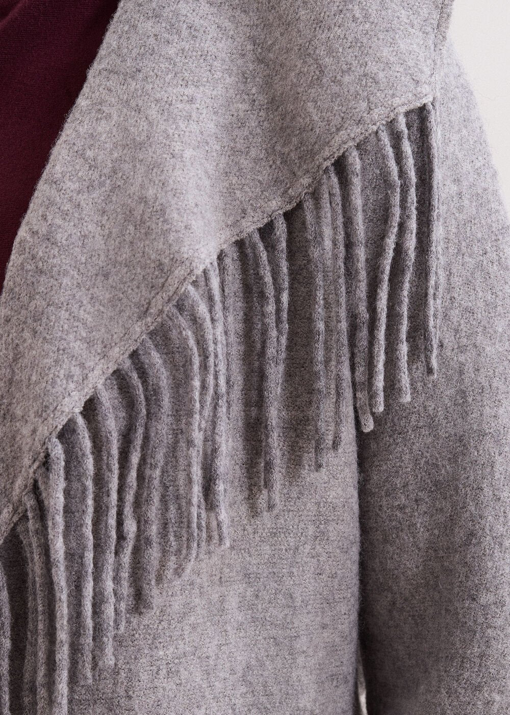 Lisa Tassel Coat - Grey