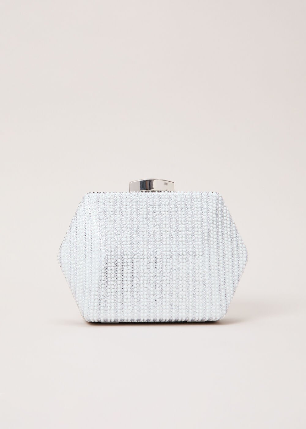 Sparkle Clutch Bag - Silver