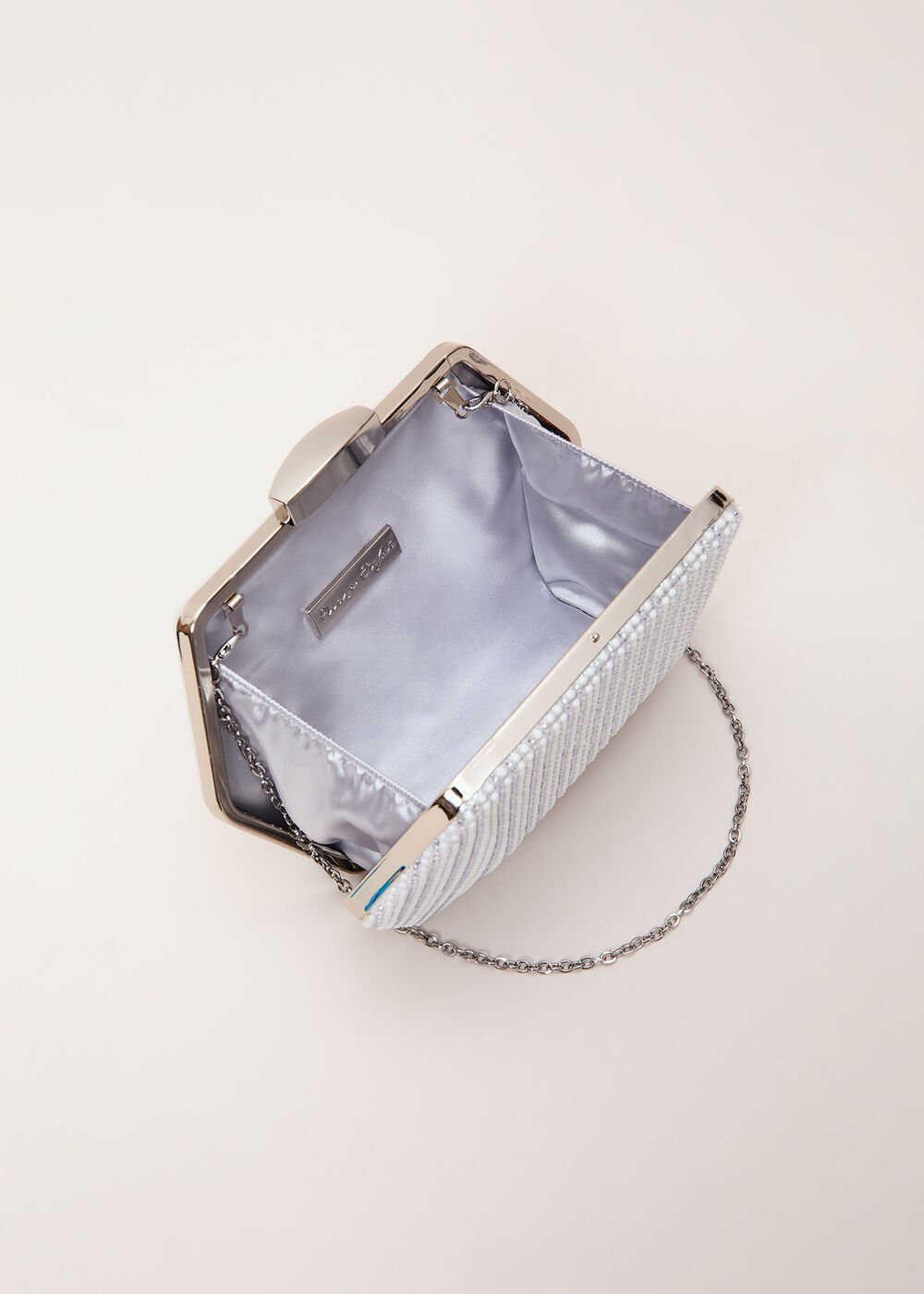 Sparkle Clutch Bag - Silver