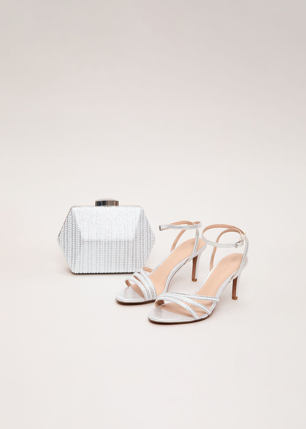 Sparkle Clutch Bag - Silver