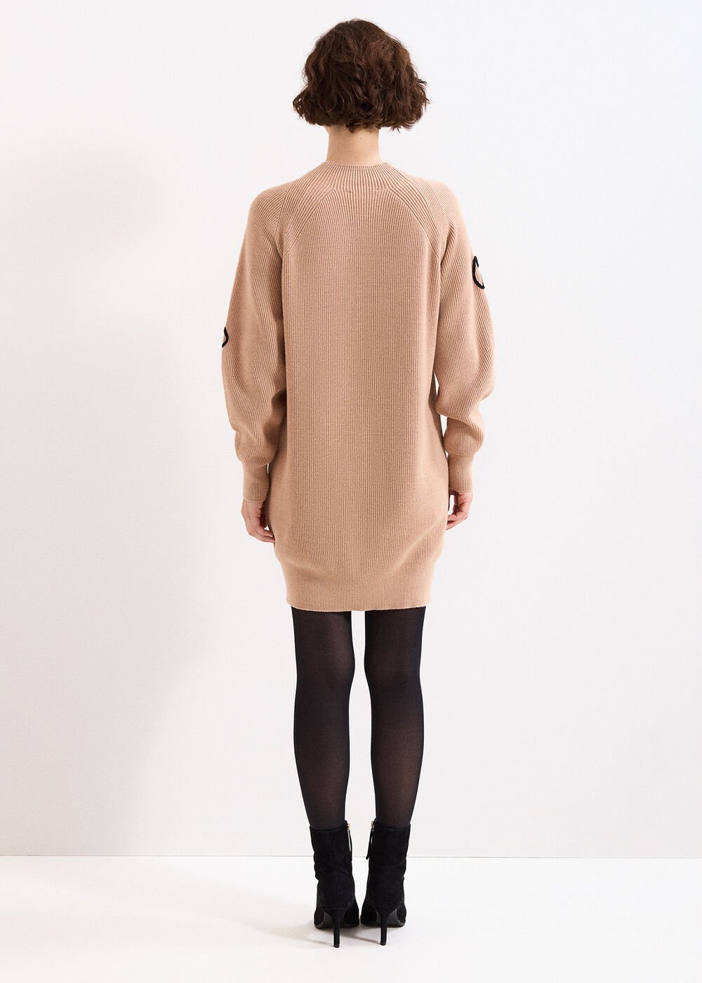 Rosa Applique Jumper - Tan