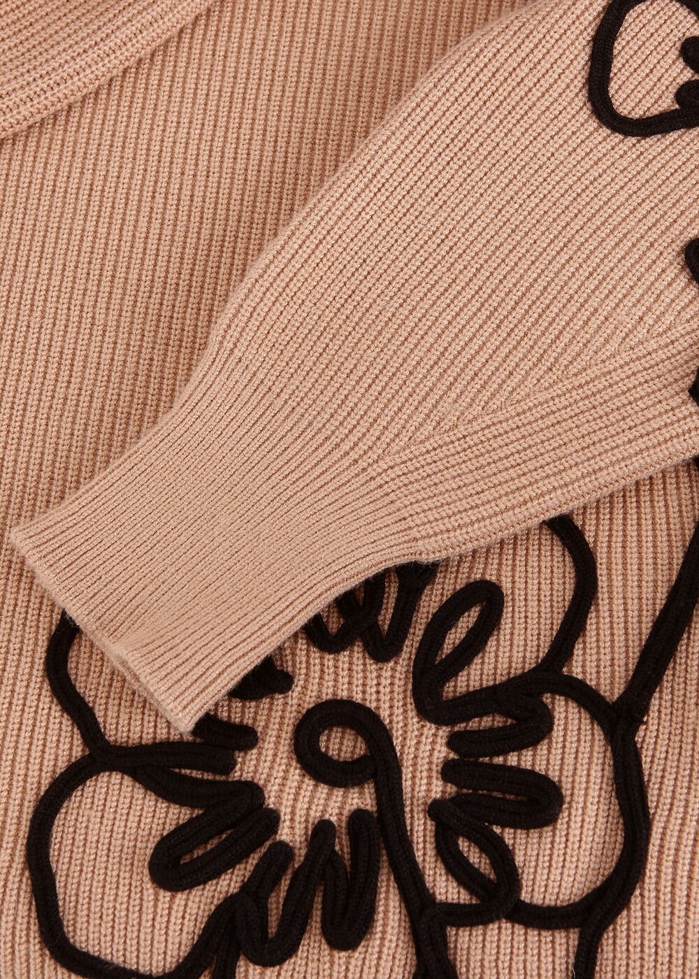 Rosa Applique Jumper - Tan