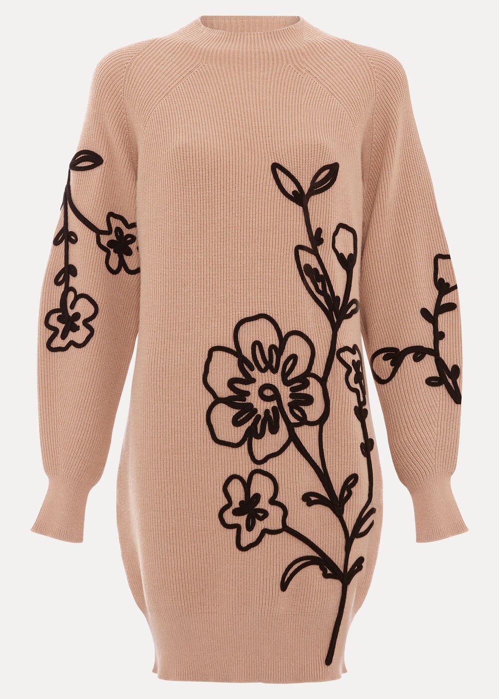 Rosa Applique Jumper - Tan