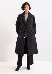 Sukie Maxi Puffer - Black