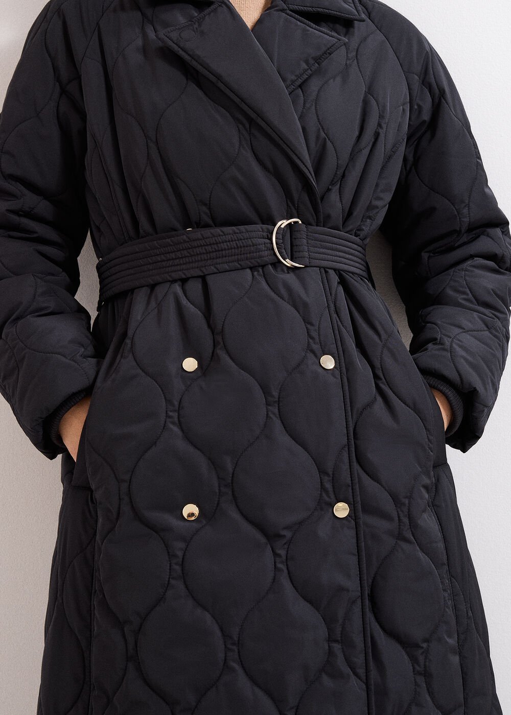 Sukie Maxi Puffer - Black