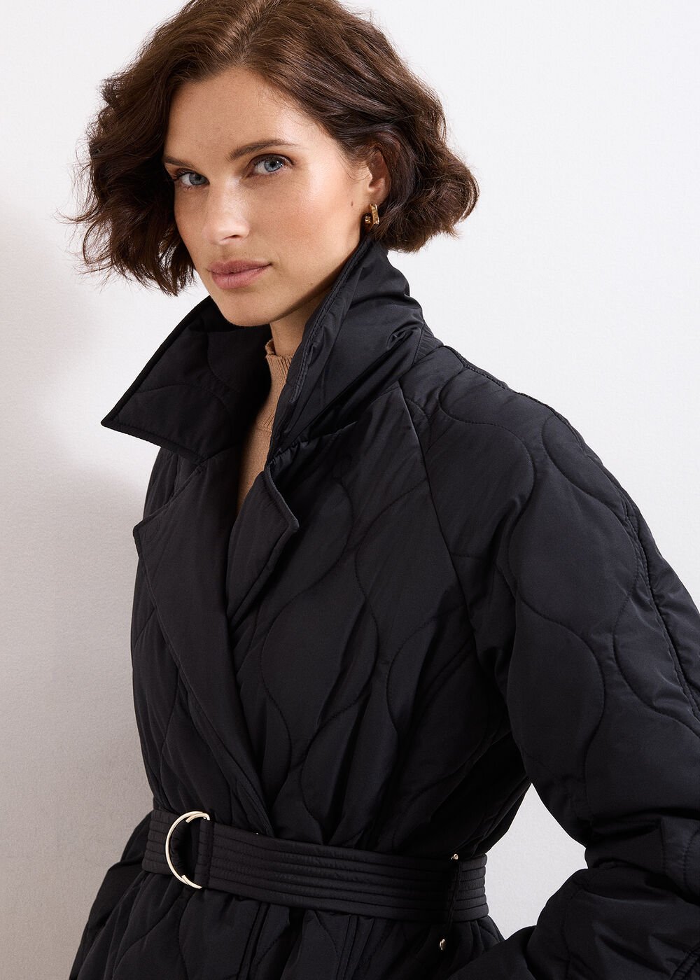 Sukie Maxi Puffer - Black