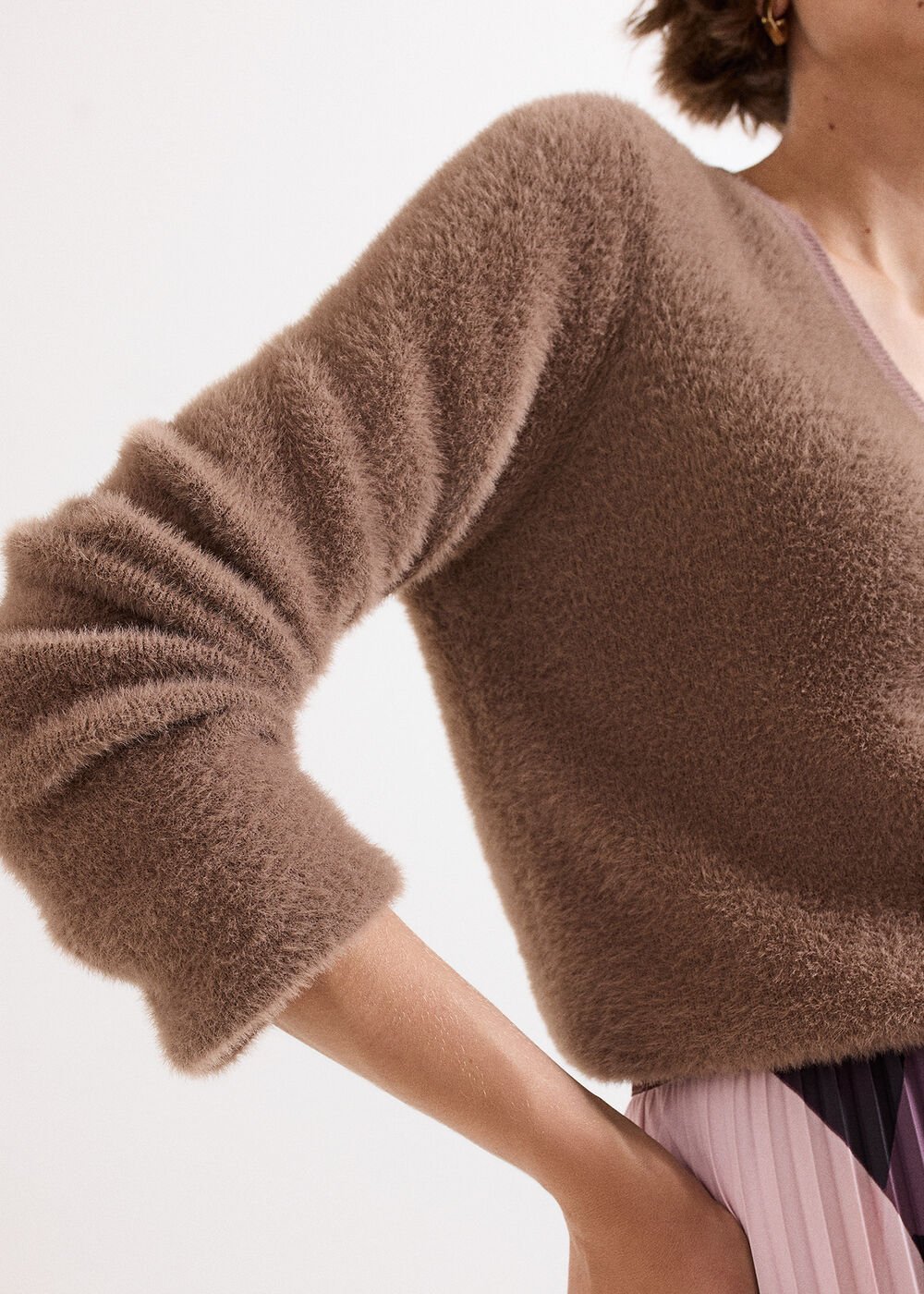 Mindy Cardigan - Brown