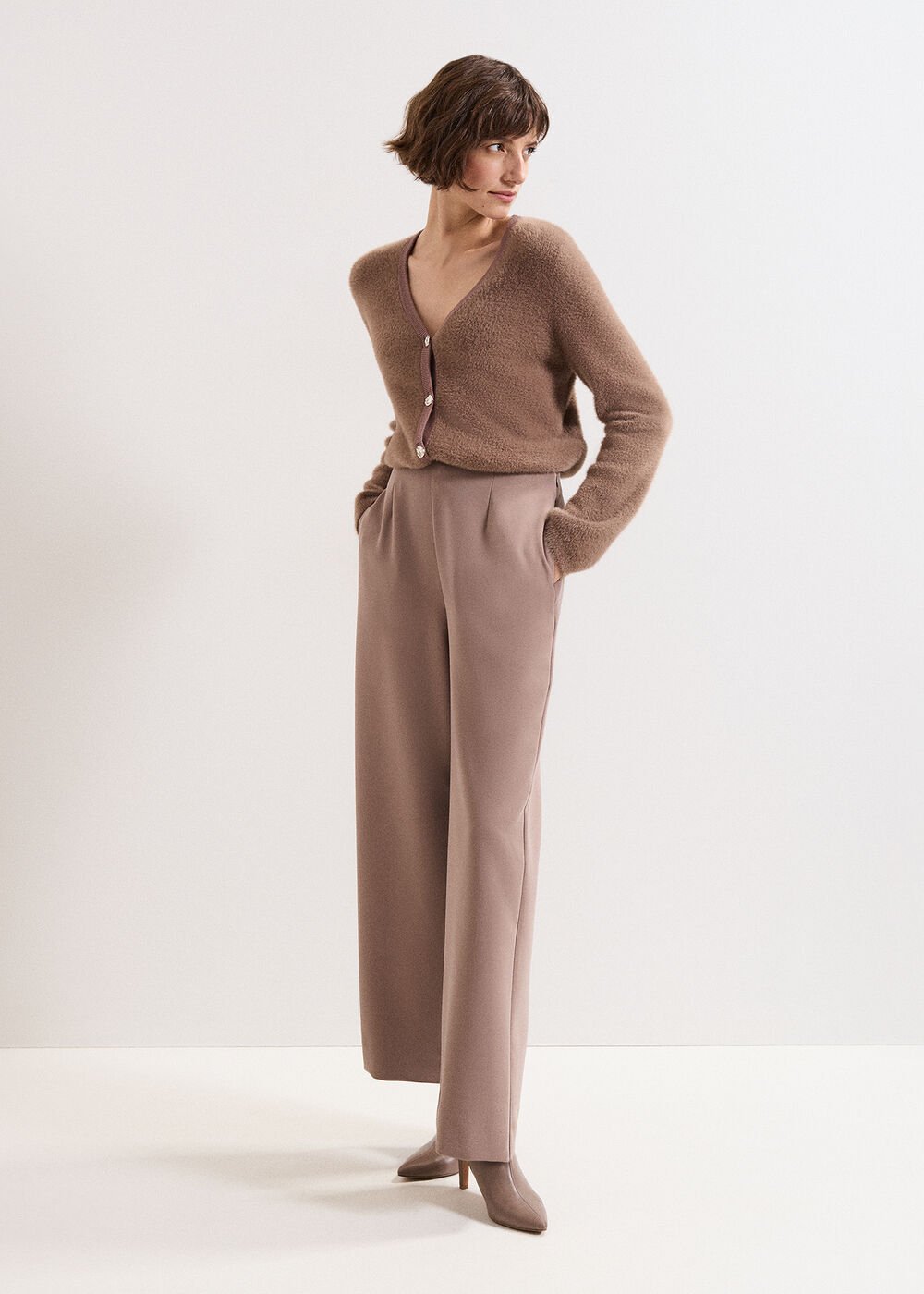 Mindy Cardigan - Brown