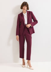 Fara Suit Jacket - Burgundy