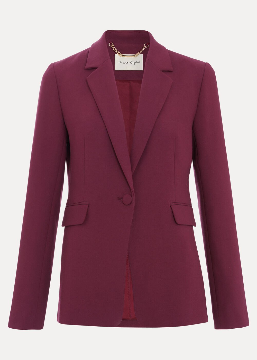 Fara Suit Jacket - Burgundy
