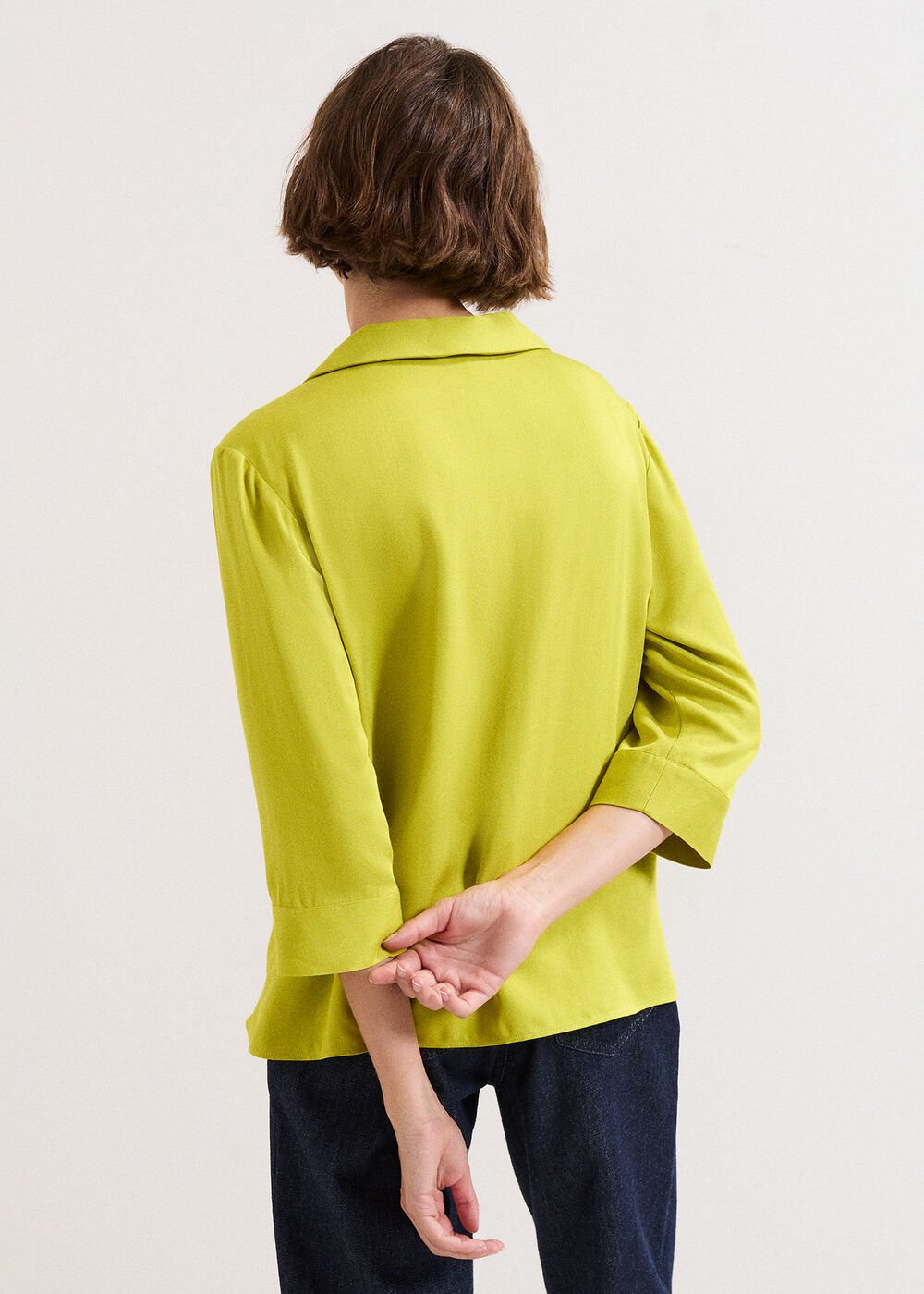 Clary Twist Shirt - Green