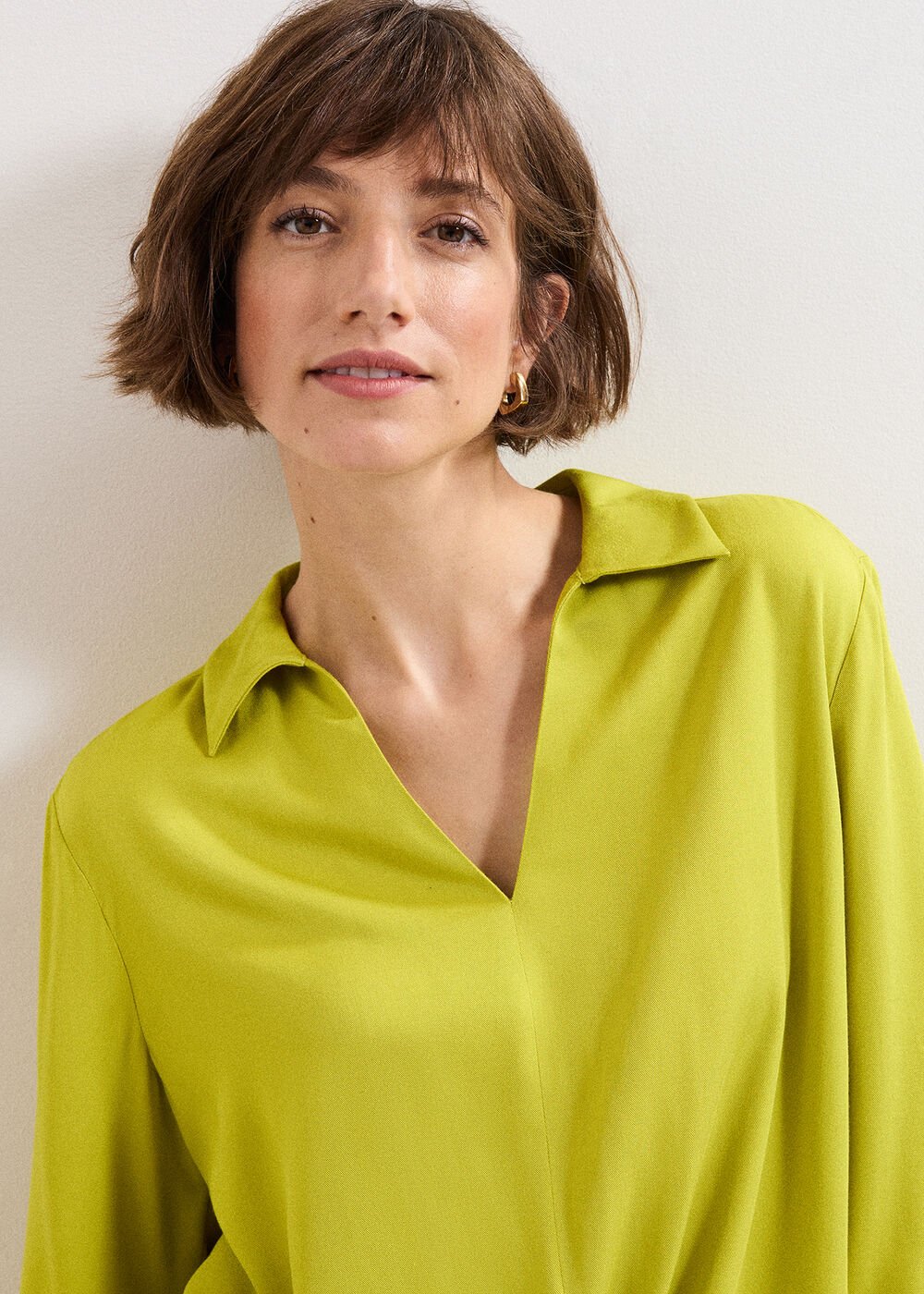 Clary Twist Shirt - Green