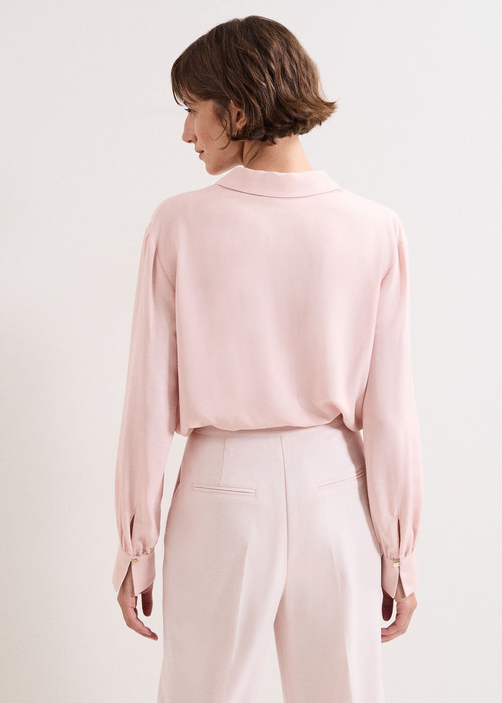 Ashton Pink Shirt - Pale Pink