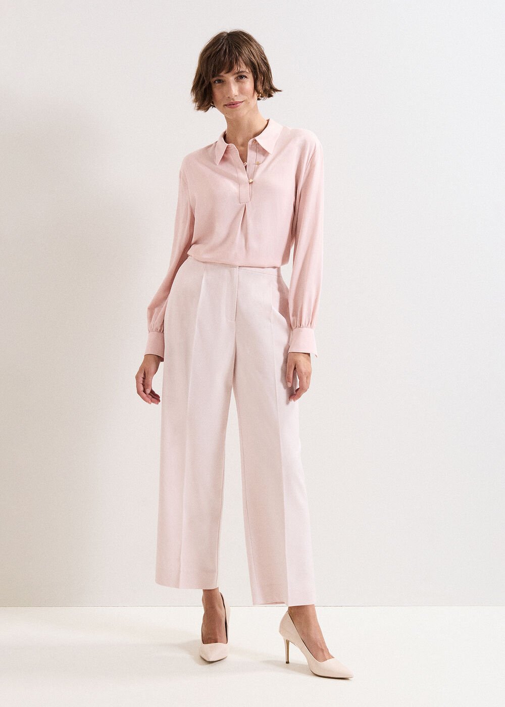 Ashton Pink Shirt - Pale Pink