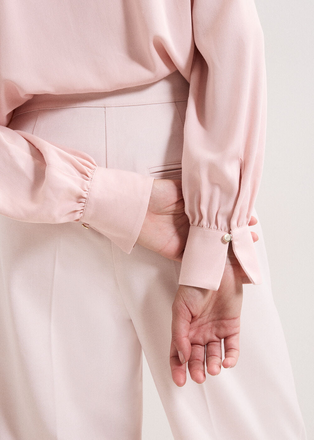 Ashton Pink Shirt - Pale Pink