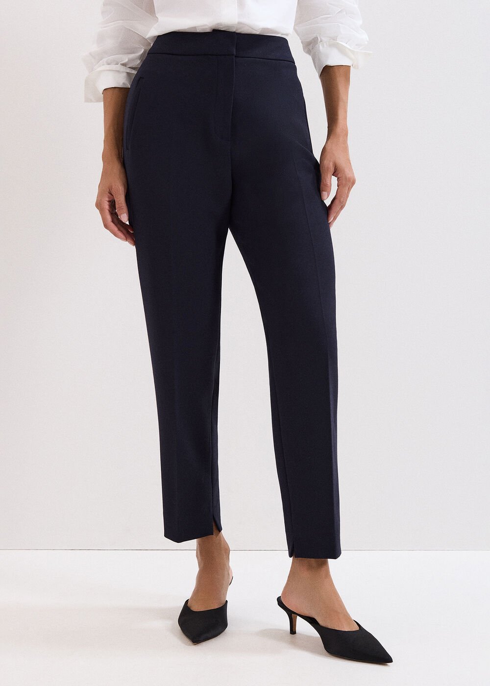 Fara Navy Trousers - Navy
