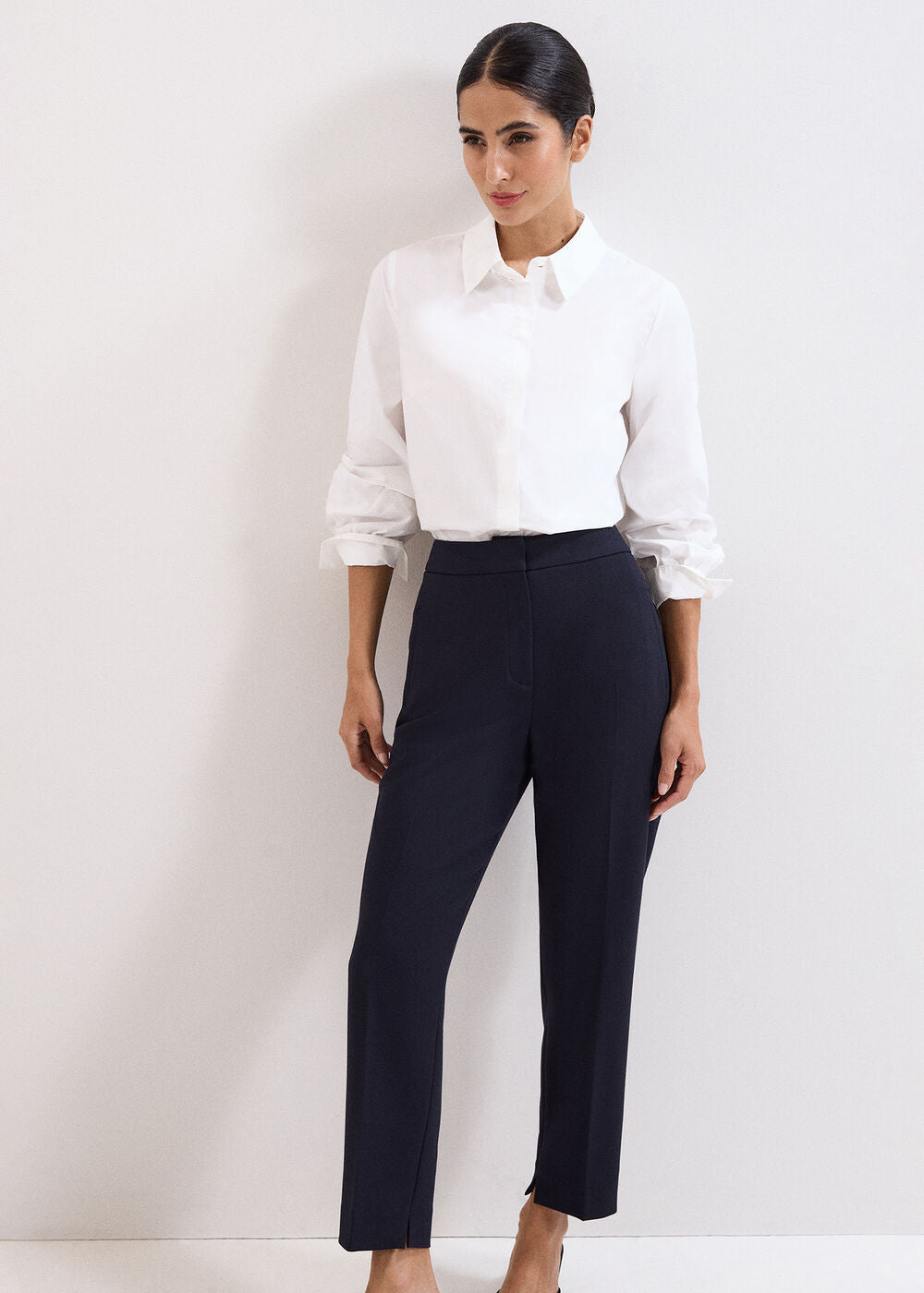 Fara Navy Trousers - Navy