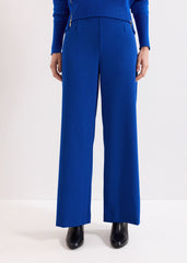 Aubrie Blue Straight Leg Trousers - Cobalt